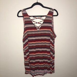 striped tank top